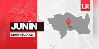Temblor de magnitud 4.8 se sintió en Junín hoy, según IGP Temblor de magnitud 4.8 se sintió en Junín hoy, según IGP