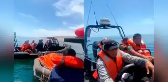 Marina de Guerra rescata a 9 tripulantes de un barco pesquero que se hundió frente al puerto de Ilo Marina de Guerra rescata a 9 tripulantes de un barco pesquero que se hundió frente al puerto de Ilo