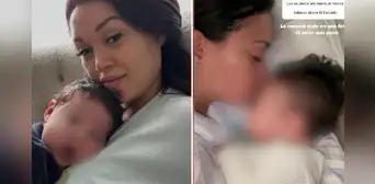 Angie Arizaga revela a quién se parece su hijo con Jota Benz y sorprende a usuarios