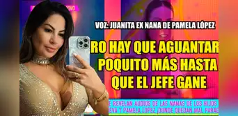 Exponen impactante audio de la nana de Pamela López en ‘Amor y Fuego’: “Aguantar hasta que el jefe gane” Exponen impactante audio de la nana de Pamela López en ‘Amor y Fuego’: “Aguantar hasta que el jefe gane”