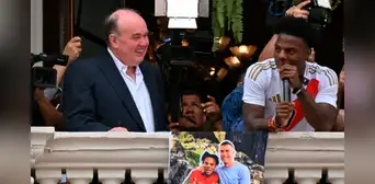 Rafael López Aliaga invitó a Speed a conocer Lima por una semana, pero él se fue el mismo día Rafael López Aliaga invitó a Speed a conocer Lima por una semana, pero él se fue el mismo día