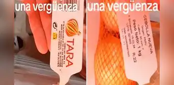 Español critica supermercado en Valencia por vender solo cebollas de Perú y genera polémica: “¿Dónde están las nuestras?”