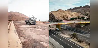 Sin ayuda del MTC, vecinos de Cañete rehabilitan puente San Andrés que es usado por 10 mil personas Sin ayuda del MTC, vecinos de Cañete rehabilitan puente San Andrés que es usado por 10 mil personas