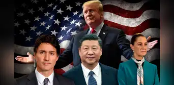 Trump impondrá aranceles del 25% a México y Canadá desde el 1 de febrero y amenaza a China: "En proceso"