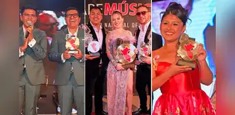 Grupo 5, Daniela Darcourt, Corazón Serrano, Leslie Shaw, Deyvis Orosco y más artistas triunfan en los Premios Cape Música 2025
