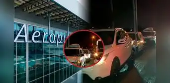 Nuevo Aeropuerto Jorge Chávez: congestión vehicular de hasta 1 hora en av. Morales Duárez por obras del terminal Nuevo Aeropuerto Jorge Chávez: congestión vehicular de hasta 1 hora en av. Morales Duárez por obras del terminal
