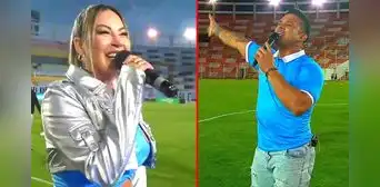 Pamela López y Christian Domínguez animaron en ‘La noche del Garcilaso’, pero estadio no se llenó para el evento Pamela López y Christian Domínguez animaron en ‘La noche del Garcilaso’, pero estadio no se llenó para el evento