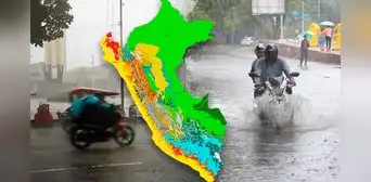 Senamhi alerta fuerte fenómeno meteorológico en 16 regiones del Perú durante las próximas 72 horas Senamhi alerta fuerte fenómeno meteorológico en 16 regiones del Perú durante las próximas 72 horas