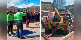 Danzante llega a Puno para bailar por la Candelaria y muere atropellada 30 minutos antes de su presentación
