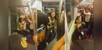 Usuarios de la Línea 1 del Metro de Lima encuentran a "Gloria Trevi peruana": "No estoy loca" Usuarios de la Línea 1 del Metro de Lima encuentran a "Gloria Trevi peruana": "No estoy loca"