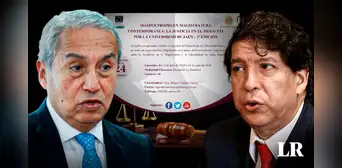Sunedu: la Academia de la Magistratura engañó a jueces y fiscales con maestría bamba Sunedu: la Academia de la Magistratura engañó a jueces y fiscales con maestría bamba