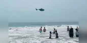 Menor de 14 años se ahogó en la playa La Ensenada: familiares y equipo de salvataje continúan con la intensa búsqueda