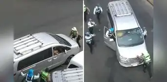 Chofer casi atropella a policía en Ate para evadir intervención operativo: vehículo registra infracciones graves