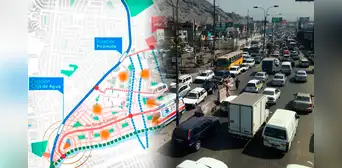 Así es el plan vial que promete acabar con el tráfico en San Juan de Lurigancho y conectar con el Metro de Lima Así es el plan vial que promete acabar con el tráfico en San Juan de Lurigancho y conectar con el Metro de Lima