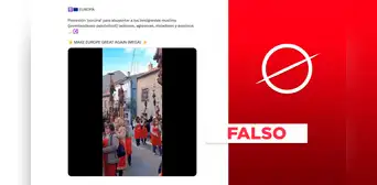 Este video no muestra una "procesión porcina" para ahuyentar a los inmigrantes musulmanes en Europa