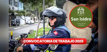 Municipalidad de San Isidro lanza más de 400 vacantes de trabajo CAS con sueldos de hasta S/7.000 para profesionales y gente con secundaria Municipalidad de San Isidro lanza más de 400 vacantes de trabajo CAS con sueldos de hasta S/7.000 para profesionales y gente con secundaria