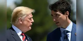 Trump arremete contra Trudeau por no permitir que bancos de EE. UU. abran en Canadá: ambos mantienen relación incierta Trump arremete contra Trudeau por no permitir que bancos de EE. UU. abran en Canadá: ambos mantienen relación incierta