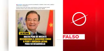 El gobierno de China no recomendó la pena de muerte a Perú y otros países de Latinoamérica El gobierno de China no recomendó la pena de muerte a Perú y otros países de Latinoamérica