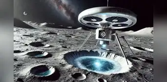 China enviará un robot volador "extremadamente inteligente" para buscar agua en la Luna con la misión Chang'e-7