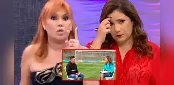 Magaly Medina confronta EN VIVO a Andrea Llosa por cuestionada entrevista con Christian Cueva: "Eso fue una lavada de cara"