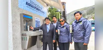 Universidad de Huancavelica implementa dispensadores de agua purificada para reducir el uso de plástico Universidad de Huancavelica implementa dispensadores de agua purificada para reducir el uso de plástico