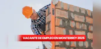 ¡Atención Monterrey! Trabajo de albañil con pago de 25,000 pesos al mes: requisitos y cómo postularse ¡Atención Monterrey! Trabajo de albañil con pago de 25,000 pesos al mes: requisitos y cómo postularse