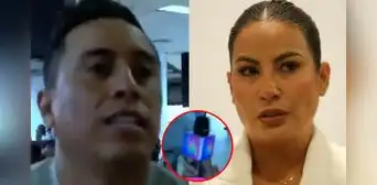 Cueva tiene explosiva reacción contra reportero de 'Amor y fuego' por preguntas sobre Pamela López: "¿Qué más quieres"?