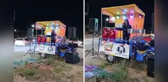Mujer crea una orquesta móvil para salir adelante y sorprende en redes: “Una peruana luchadora”