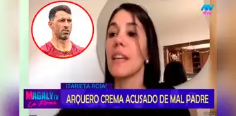 Expareja de Sebastián Britos, arquero de Universitario, lo acusa de ser un mal padre: "Nunca le dijo te quiero"