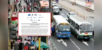 Paro de transportistas: gremios de transporte formal no participarán de movilización este jueves 6 de febrero Paro de transportistas: gremios de transporte formal no participarán de movilización este jueves 6 de febrero