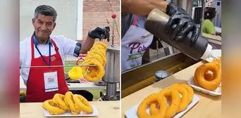 Largas filas en Barranco para probar los picarones ‘perfectos’ creados por emprendedor: "Ingenio peruano" Largas filas en Barranco para probar los picarones ‘perfectos’ creados por emprendedor: "Ingenio peruano"