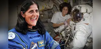 Suni Williams, astronauta varada 7 meses en el espacio, habla desde la Estación Espacial: "Intento recordar cómo es caminar" Suni Williams, astronauta varada 7 meses en el espacio, habla desde la Estación Espacial: "Intento recordar cómo es caminar"