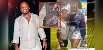 Xiomy Kanashiro revela por error una foto abrazada junto a Jefferson Farfán como fondo de pantalla en su celular