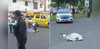 Tragedia en Surco: motorizado muere atropellado a la altura de la avenida Próceres Tragedia en Surco: motorizado muere atropellado a la altura de la avenida Próceres
