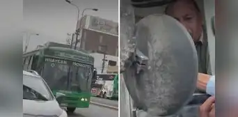 Buses ‘Lorito’ siguen operando pese al paro y chofer explica: "Nos han extorsionado, pero necesitamos trabajar"