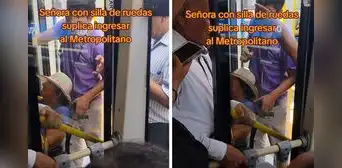 Mujer en silla de ruedas suplicó para viajar en el Metropolitano, pero pasajeros la ignoraron: “No hay empatía” Mujer en silla de ruedas suplicó para viajar en el Metropolitano, pero pasajeros la ignoraron: “No hay empatía”
