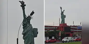 "Lima York es real": la réplica de la Estatua de la Libertad en Perú que causa furor en TikTok