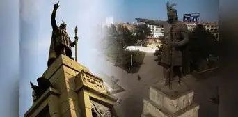 Esta es la única plaza de Lima Metropolitana con un monumento inca: estatua fue un regalo extranjero y su inauguración generó polémica Esta es la única plaza de Lima Metropolitana con un monumento inca: estatua fue un regalo extranjero y su inauguración generó polémica