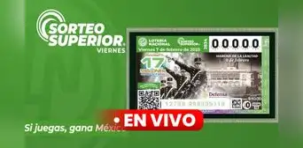 Loteria Nacional de México EN VIVO HOY, 7 de febrero: resultados Sorteo Superior 2834 y qué número cayó el premio mayor Loteria Nacional de México EN VIVO HOY, 7 de febrero: resultados Sorteo Superior 2834 y qué número cayó el premio mayor