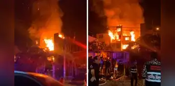 Incendio de grandes proporciones en Comas deja a ocho familias damnificadas y 10 niños en situación de calle Incendio de grandes proporciones en Comas deja a ocho familias damnificadas y 10 niños en situación de calle