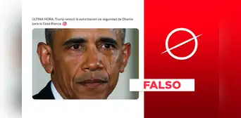 Donald Trump no revocó la autorización de seguridad de Barack Obama: se trata de una sátira Donald Trump no revocó la autorización de seguridad de Barack Obama: se trata de una sátira