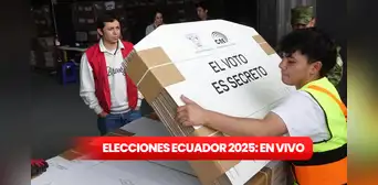 Resultados asambleístas nacionales Elecciones en Ecuador 2025 EN VIVO: está en marcha el conteo de votos