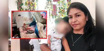 Profesora y su hijo de 2 años quedan gravemente heridos tras caerles una pared desde un tercer piso en Piura