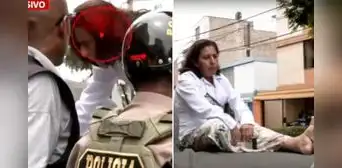 Mujer se sube a su auto para impedir que fiscalizadores se lo lleven al depósito: "Yo no me moveré de acá" Mujer se sube a su auto para impedir que fiscalizadores se lo lleven al depósito: "Yo no me moveré de acá"