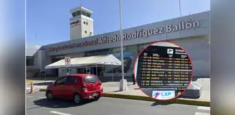 Reportan cancelación de vuelos en aeropuerto Alfredo Rodríguez Ballón de Arequipa por mal tiempo