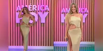 Milett Figueroa es presentada por todo lo alto como la nueva conductora de 'América hoy': “He venido a aprender” Milett Figueroa es presentada por todo lo alto como la nueva conductora de 'América hoy': “He venido a aprender”