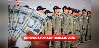 Fuerza Aérea del Perú ofrece empleos con sueldos desde S/3.000 para personas con secundaria o título universitario