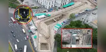 Así se ven los avances de la construcción de la Línea 2 del Metro de Lima, el primer sistema subterráneo de transporte masivo en el Perú Así se ven los avances de la construcción de la Línea 2 del Metro de Lima, el primer sistema subterráneo de transporte masivo en el Perú