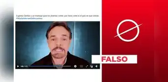 Video de Eugenio Derbez que insta al voto juvenil no se relaciona con las elecciones de Ecuador Video de Eugenio Derbez que insta al voto juvenil no se relaciona con las elecciones de Ecuador