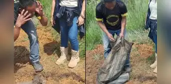 Rescatan a niño de 11 años que fue enterrado vivo tras ser acusado de brujería en Ucayali Rescatan a niño de 11 años que fue enterrado vivo tras ser acusado de brujería en Ucayali